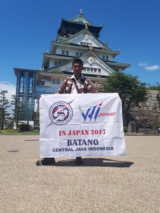 Siswa LPK Wakashio di Jepang